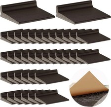 50 Pcs Door Corner Seal, Self Adhesive Frame Door Corner Seals Raised behind Wea picture