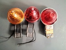 VTG Dietz 3 Beehive Lights Rat Rod, Flex Mount, Clearance Semi Lights Tested  picture