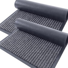 OLANLY Front Door Mat Indoor Outdoor Entrance, 2-Pack 29.5 x 17 picture