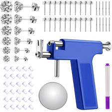 Ear Piercing Gun Kit,Professional Ear Nose Self Piercing Tool,Earring Piercer wi picture