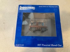 INDUSTRIAL RAIL IDMU1001 027 MOTORIZED HAND CAR MINT UNRUN ORIGINAL BOX picture