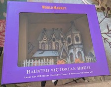 World Market Exclusive NIB Haunted Mansion, Lights Up picture