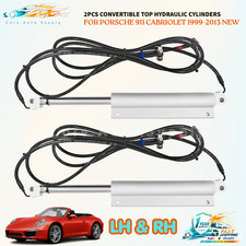 2PCS CONVERTIBLE TOP HYDRAULIC CYLINDERS FOR PORSCHE 911 CABRIOLET 1999-2013 NEW picture