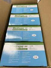 QTY 400 PAIRS/50*8-PACK MEDISPO 9823-PF POWDER FREE LATEX SURGICAL GLOVES SZ 7.5 picture