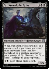 1x Syr Konrad, the Grim - Commander: Modern Horizons 3 - NM - MTG picture