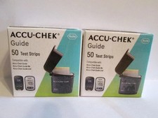 100 test strips Accu- Chek Guide EXP 10/26+ *See description for more details* picture