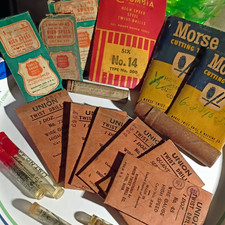 Vintage Machinists Drill Bits, Very Hard To Find All Packets Are Un-opened . picture