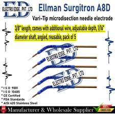 Ellman Surgitron A8D Vari-Tip microdisection needle electrode Reusable Autoclava picture