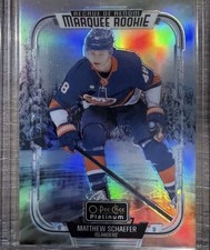 2025-26 O-Pee-Chee Platinum Matthew Schaefer Pond Hockey Variant SSP RC Rare picture
