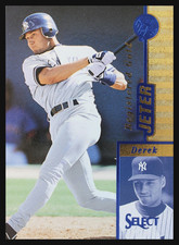1997 Select #60 Derek Jeter New York Yankees Registered Gold picture