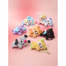 ATEEZ MIGHTEEZ Rock The Stage Plush Doll Crossbody Bag Photocard Official Korea picture