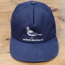Anti Hero Skateboards Hat Snapback Blue Pigeon Logo Skater One Size picture