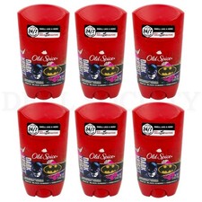 Old Spice Batman Antiperspirant Deodorant Black Cherry Nightfall Lot of 6 picture