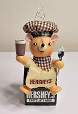Vintage Hershey’s Bear Ornament – Chocolate Milk Advertising Collectible picture