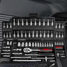 46 Pcs Socket Wrench Set 1/4