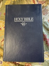 The Wesley Bible NKJV 1990 Personal Study Bible for Holy Living Nelson 982 Blue picture