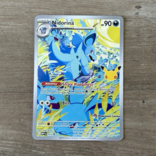 Promo Nidorina 101/165 Illustration Rare 30th celebration Pokemon Center Stamped picture