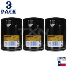 3 Pack ACDelco GM UPF63R Engine Oil Filter picture