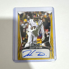 Leaf 2023 Draft Autographs Football Jahan Dotson Auto NCAA #BA-JD2 picture