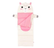 Firefly Outdoor Gear Izzie the Llama Kid's Sleeping Bag - Off White/Pink  picture
