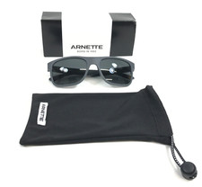 Arnette Sunglasses KHIM AN4341 287087 Medium Grey Matte Shiny w Dark Grey Lenses picture