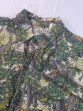 Vtg 1989 Bushlan South Texas Camo Shirt Mens L Cotton USA Gorpcore  picture