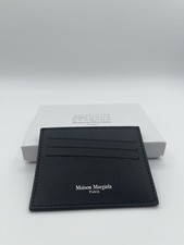 BNWT Maison Margiela AW24 Calf Leather Cardholder Wallet Black picture