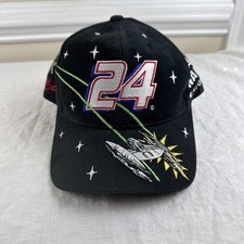 Vintage Jeff Gordon #24 Star Wars NASCAR Pepsi Chase Authentics SnapBack Hat '99 picture