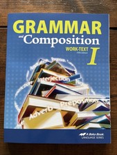 Abeka Grammar And Composition Work-text I. Like New Student Text Fifth Edition. picture