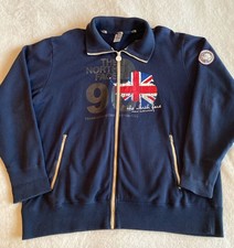 The North Face Trans-Antarctica Expedition Full Zip Sweatshirt Size 3XL Blue picture