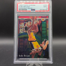 Topps 1999 Chrome Kobe Bryant Highlight Reels #HR4 PSA 9 Los Angeles Lakers picture