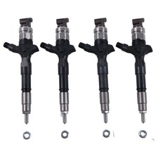 4X Diesel Fuel Injector For 2005-2007 Toyota Hilux 1KD-FTV 2KD-FTV Euro4 Hiace picture