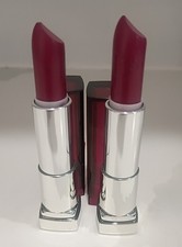 2 Maybelline Lipsticks Berry Beautiful 941 Retired Color Sensational New Matte picture