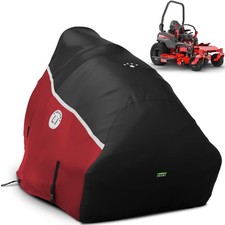 LI LIBZAKI 420D Zero Turn Mower Cover ,Waterproof Marine Grade Red picture