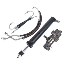For 1963-1979 Corvette Power Steering Valve Cylinder Ram Hose Kit NO CORES C2 C3 picture