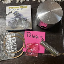 Polaris WSM NOS Piston Kit 1982-1995 72mm Std Bore 50-300 Trail Blazer Boss 250 picture