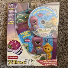 Fisher-Price InteracTV Celebrate With Barney Birthday 2004 Rare New DVD HiT picture