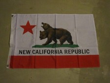 Fallout  New California Republic Loot Crate Promo Flag 2 ft x 3 ft **BRAND NEW** picture