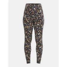 No Boundaries Women Ankle Leggings Floral Multicolor Size Medium  picture