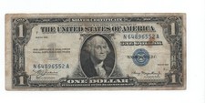$1 1935  - Silver Certificate - MULE - fr.1607M -  NA block picture