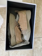 JW Anderson Men’s Sneakers EU 43 US 10 Khaki ANM38500A Low Top w/ Box picture