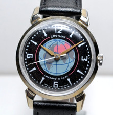 Soviet Wristwatch POLJOT KIROVSKIE SPUTNIK Vintage Watch 16 Jewels Serviced picture