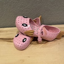 Mini Melissa Toddler Girl Pink Fish FURADINHA FABULA Jelly Shoes Size 12 picture
