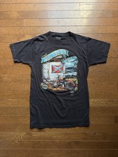 1985 Harley-Davidson 3D Emblem “The South Is Where It's At” Shirt Size M picture