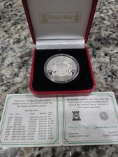 Limited 2004 Republic of Sierra Leone Silver Proof Commemorative Coin Mintage  picture