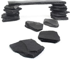 Natural Slate Stone Rocks for Aquariums & Terrariums (3 lbs) picture
