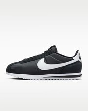 Nike Cortez TXT Black White Lace Up Casual Sneakers HF0263-001 Men's Sizes picture
