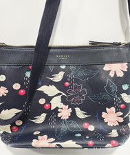 Radley London Painterly Floral Birds Polyurethane Comfort Crossbody Purse Bag picture