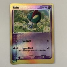 Pokemon TCG Ralts 67/109 EX Ruby & Sapphire Reverse Holo 50 HP 2003 E-Reader picture
