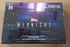2023-24 Topps Midnight Basketball Hobby Box *3 Chrome Autos* (Factory Sealed) picture